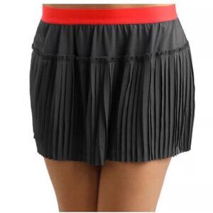 Adidas Womens Pleated Tennis Skirt M Grey